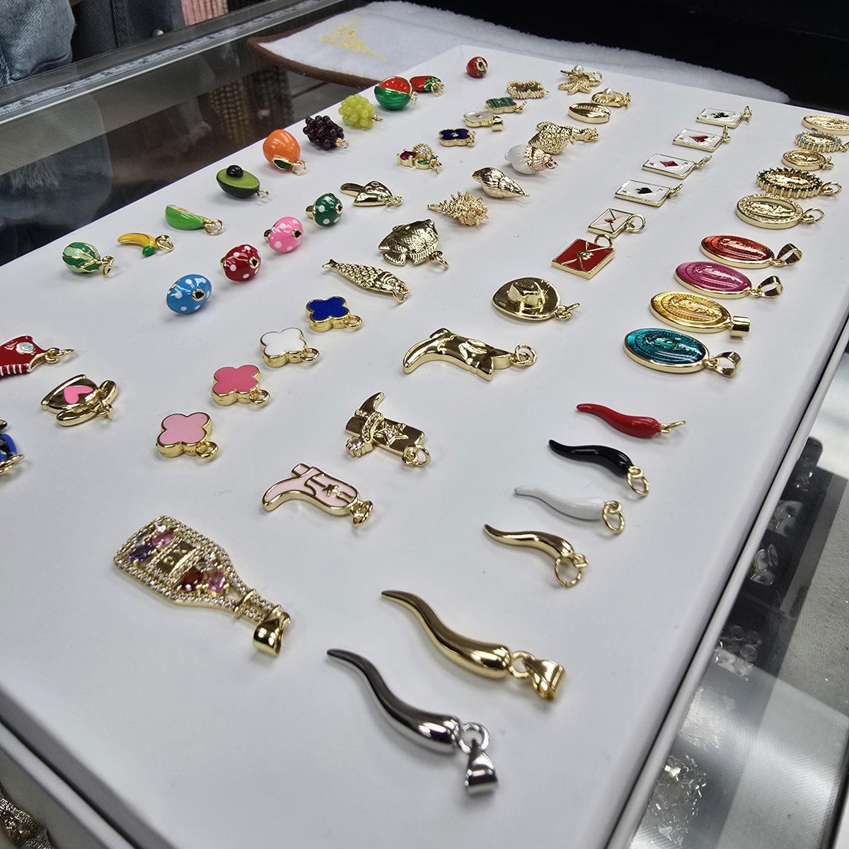 Custom Charm Necklace: Build Your Own Vintage Style Multi-Charm Jewelry