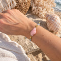 Ocean Beach Cord Bracelet, Cute Sea Turtle Shell Jewelry, Adjustable Summer Charm Band